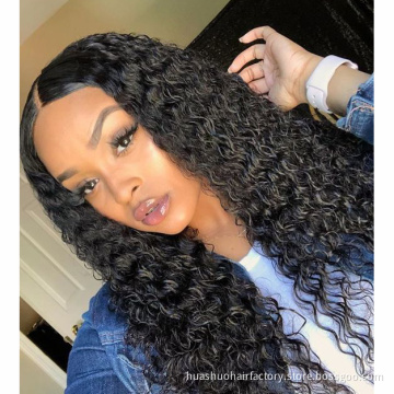 Single Donor Wholesale Premium Malaysian Water Curls Virgin Cuticle Aligned Human Hair